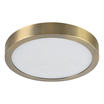 Prezent 49059 - Iluminação de teto LED LENYS LED/15W/230V 4000K diâmetro 17,5 cm latão