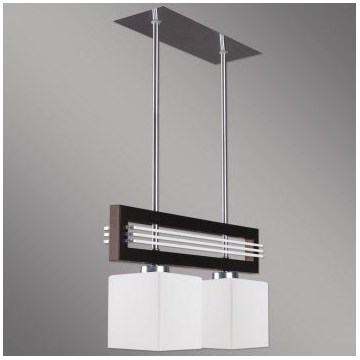 Prezent 51252 - Luz pendente SANGA 2xE14/60W/230V