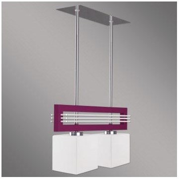 Prezent 51262 - Luz pendente SANGA 2xE14/60W/230V