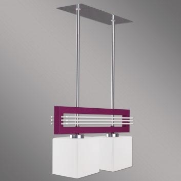Prezent 51262 - Luz pendente SANGA 2xE14/60W/230V