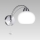 Prezent 61459 - Luz de parede ARAGONA 1xE27/60W/230V