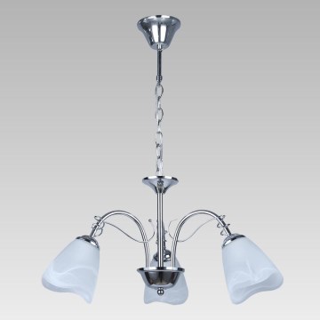 Prezent 61460 - Candelabro numa corrente CAMELOT 3xE14/60W/230V