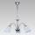 Prezent 61460 - Candelabro numa corrente CAMELOT 3xE14/60W/230V
