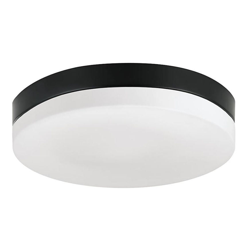 Prezent 67115 - Iluminação de teto de casa de banho PILLS 2xE27/60W/230V IP44 preto