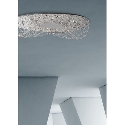 Prezent 69048 - ELIPTHON Luz de teto embutida 12xG9/33W/230V