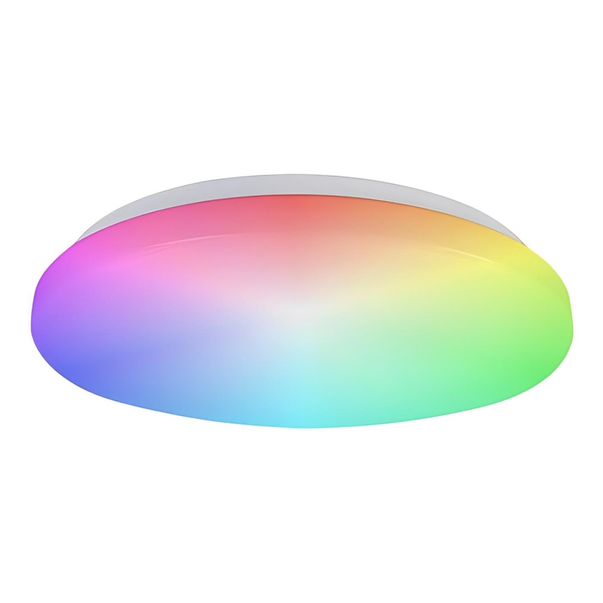 Prezent 70013 - Iluminação de teto LED RGB com regulação e altifalante BLISS LED/72W/230V 3000-6500K + comando