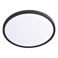 Prezent 70328 - Iluminação de teto LED com regulação TRIMO LED/40W/230V 3000-6000K diâmetro 50 cm preto