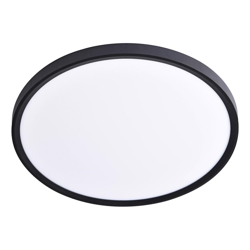 Prezent 70328 - Iluminação de teto LED com regulação TRIMO LED/40W/230V 3000-6000K diâmetro 50 cm preto