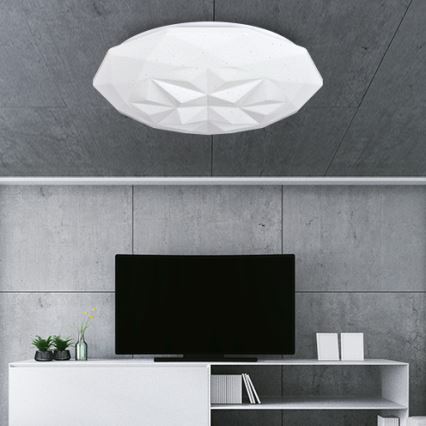 Prezent 71325 - Luz de teto LED ARCTYK LED/35W/230V diâmetro 39,5 cm