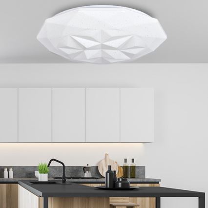 Prezent 71325 - Luz de teto LED ARCTYK LED/35W/230V diâmetro 39,5 cm