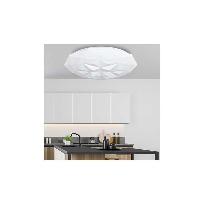 Prezent 71325 - Luz de teto LED ARCTYK LED/35W/230V diâmetro 39,5 cm