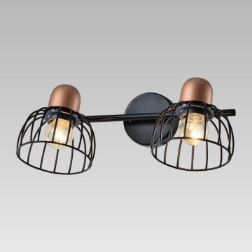 Prezent 75463 - Luz de parede BASKET 2xE27/60W/230V