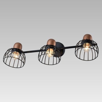 Prezent 75464 - Luz de parede BASKET 3xE27/60W/230V