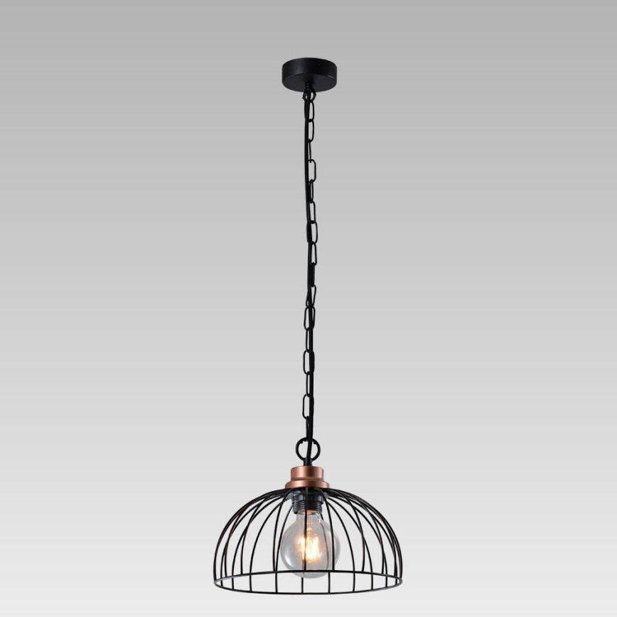 Prezent 75465 - Candelabro numa corrente BASKET 1xE27/60W/230V