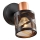 Prezent 75467 - Foco de parede ANTARES 1xE14/40W/230V preto/cobre
