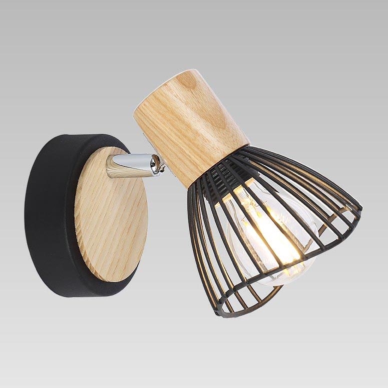 Prezent 75555 - Iluminação de parede PONY 1xE14/25W/230V cinza