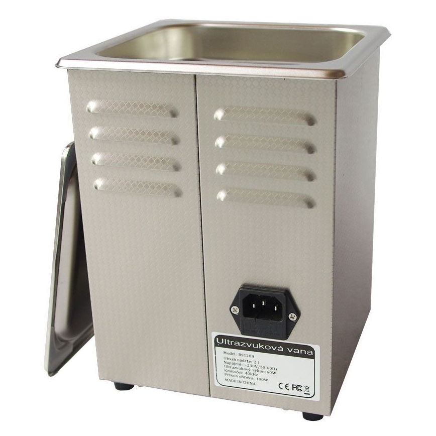 Produto de limpeza ultra-sónico com aquecimento 160W/230V 2 l