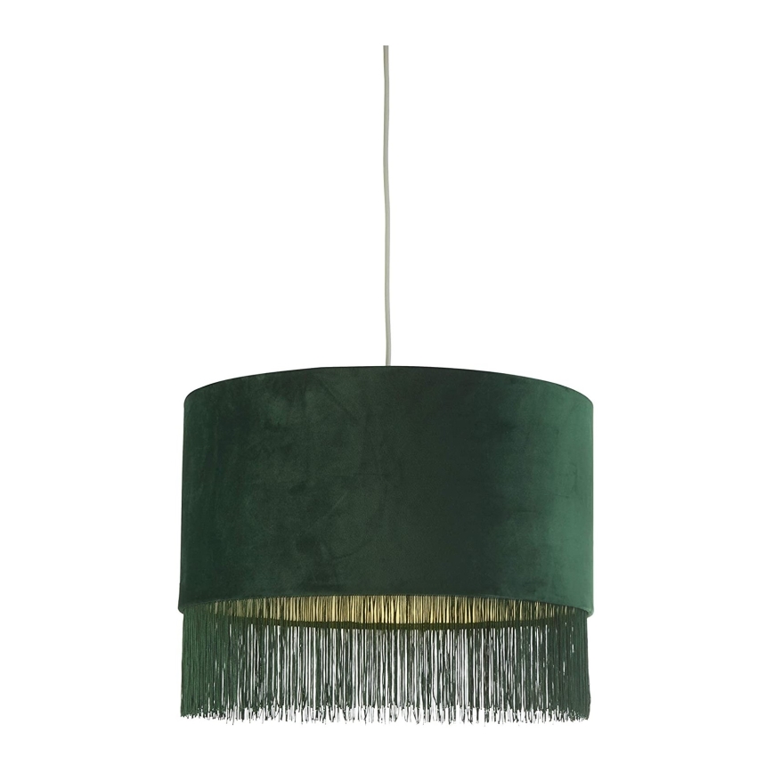Projetor - Candelabro sobre um fio PENDA 1xE27/60W/230V verde