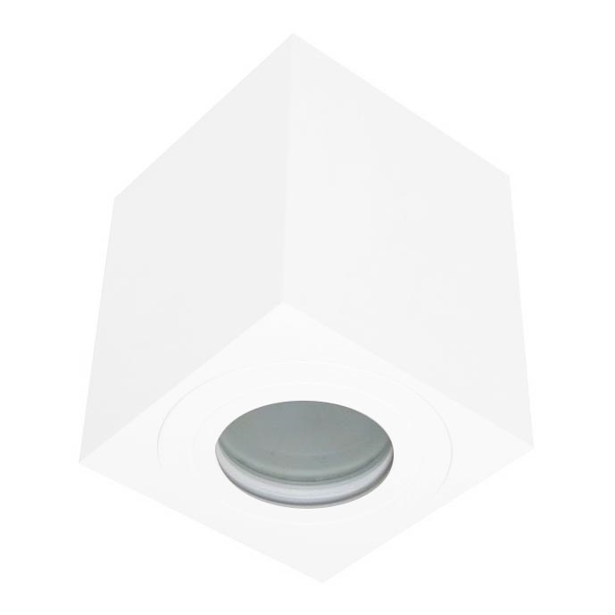 Projetor de exterior SARA 1xGU10/30W/230V IP54 branco