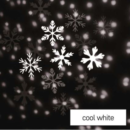 Projetor exterior de Natal LED LED/3,6W/230V IP44 branco frio