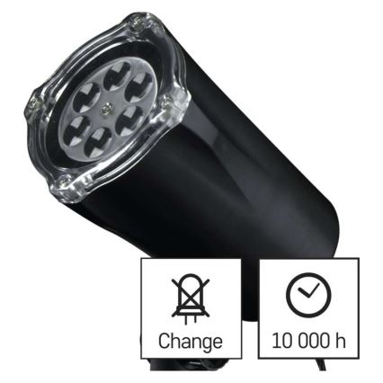 Projetor exterior de Natal LED LED/3,6W/230V IP44 branco