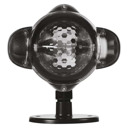 Projetor exterior de Natal LED LED/4W/230V IP44 branco quente/brilhante