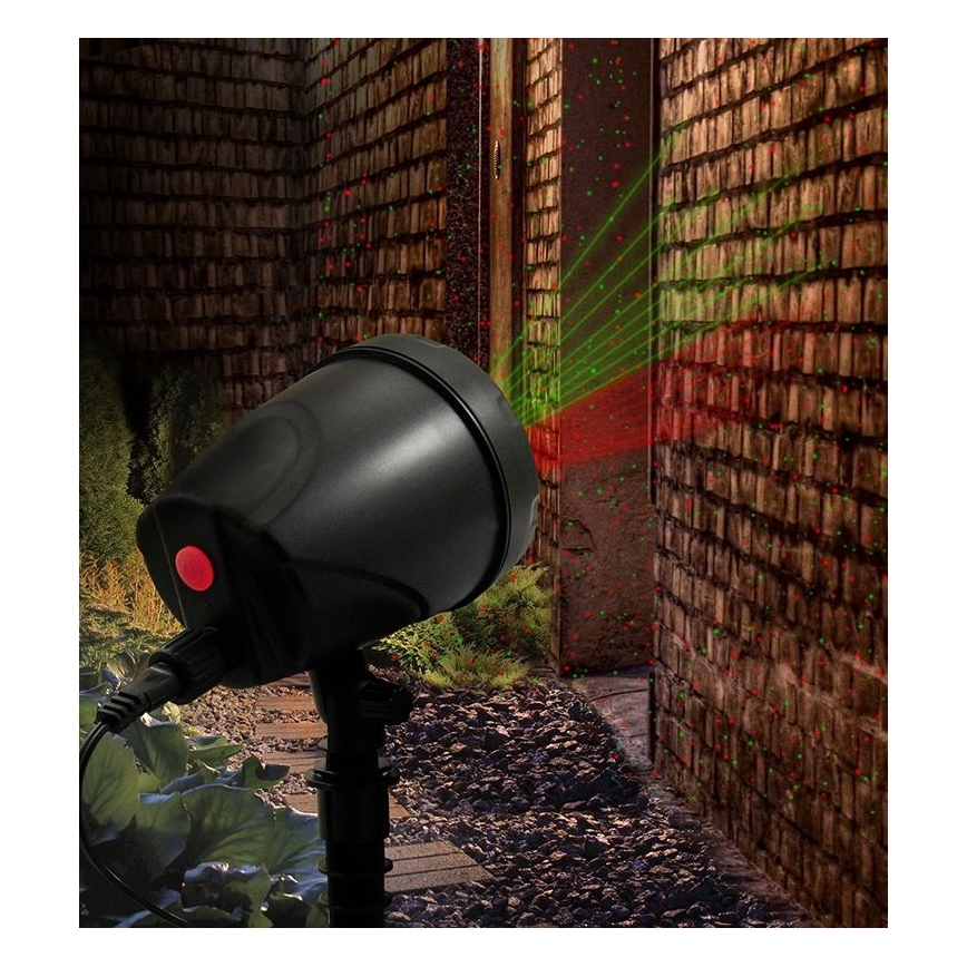 Projetor laser exterior LED LED/5W/230V IP44