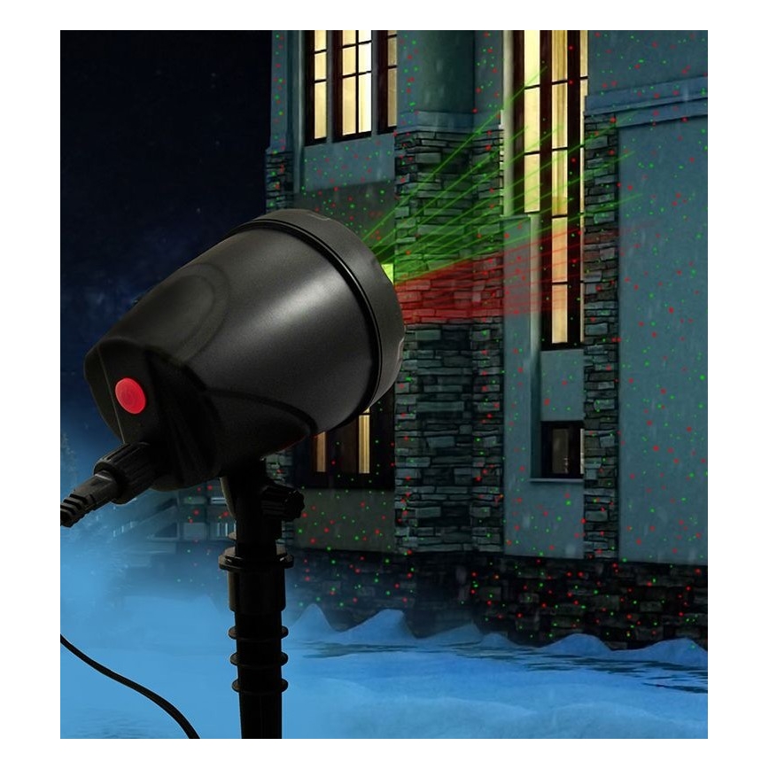 Projetor laser exterior LED LED/5W/230V IP44