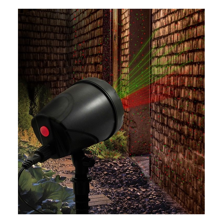 Projetor laser exterior LED LED/5W/230V IP44