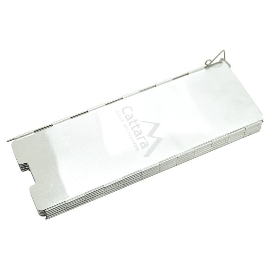 Proteção para fogão 24x83cm cromado