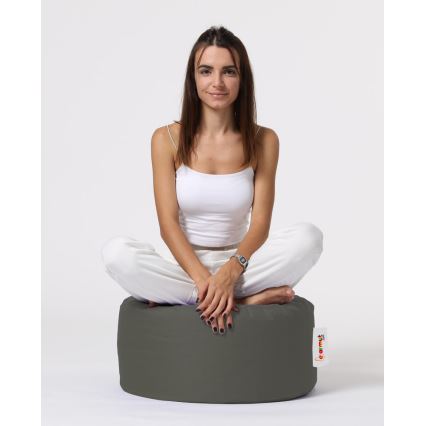 Pufe 55 cm cinzento