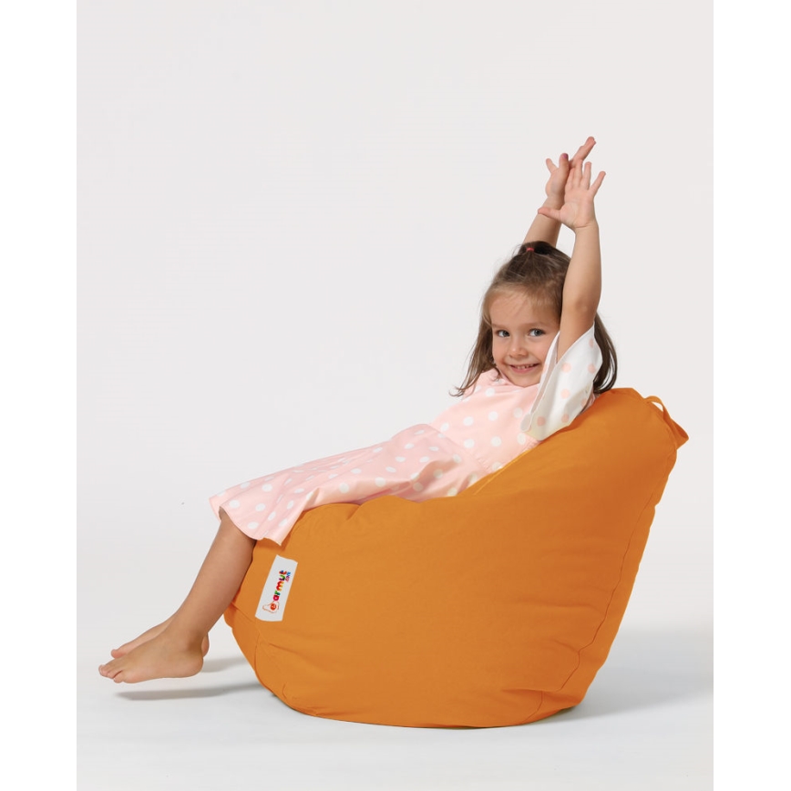 Pufe 60x60 cm laranja