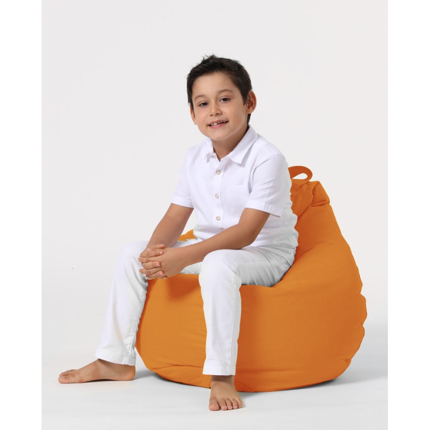 Pufe 60x60 cm laranja