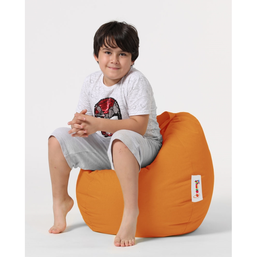 Pufe 60x60 cm laranja
