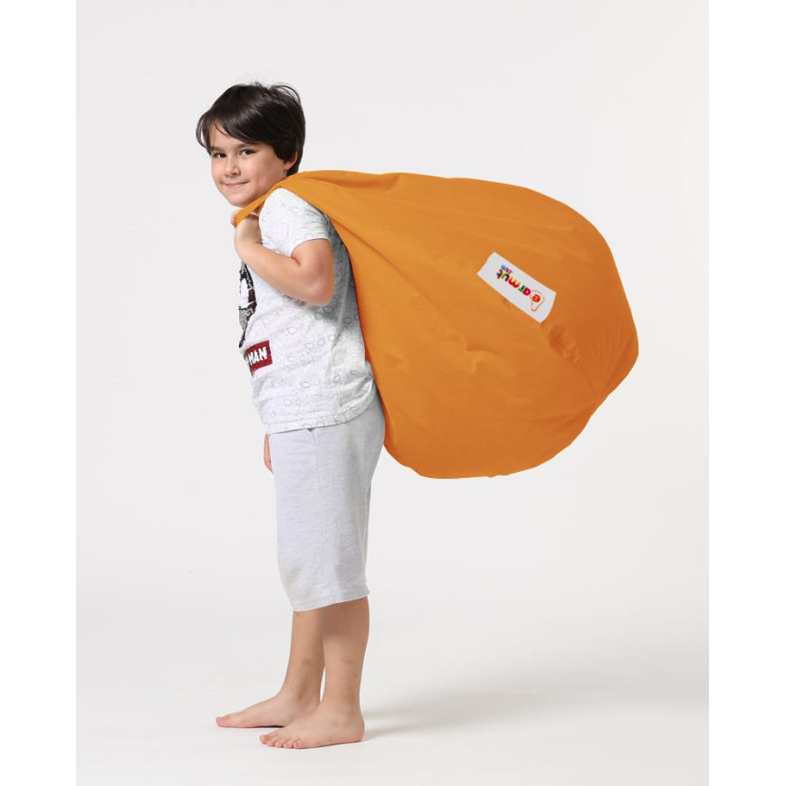 Pufe 60x60 cm laranja