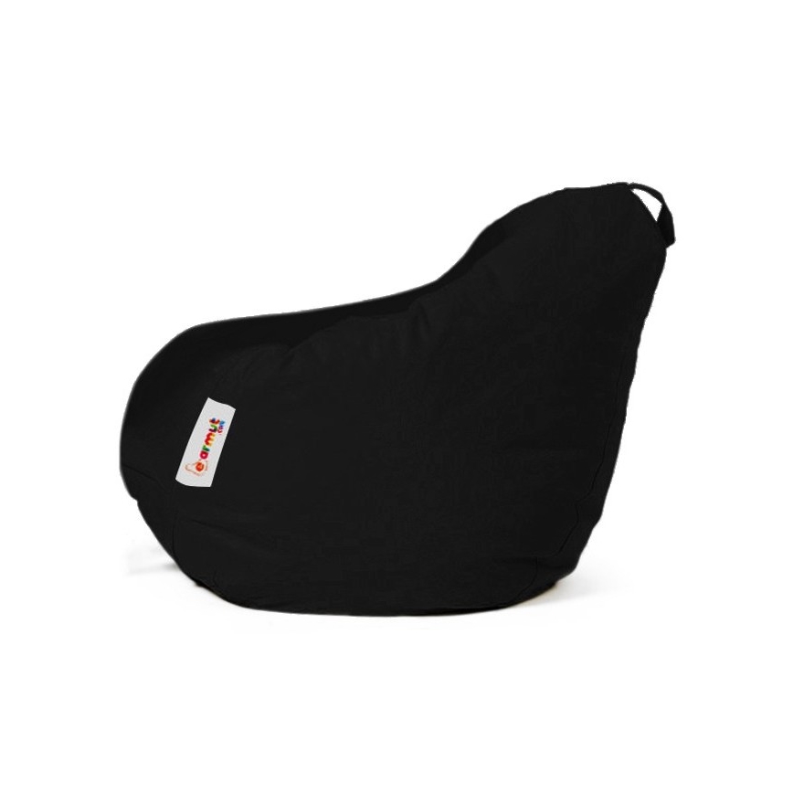 Pufe 60x60 cm preto