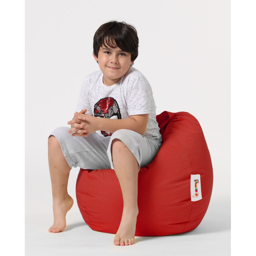 Pufe 60x60 cm vermelho