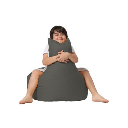 Pufe 70x70 cm cinzento