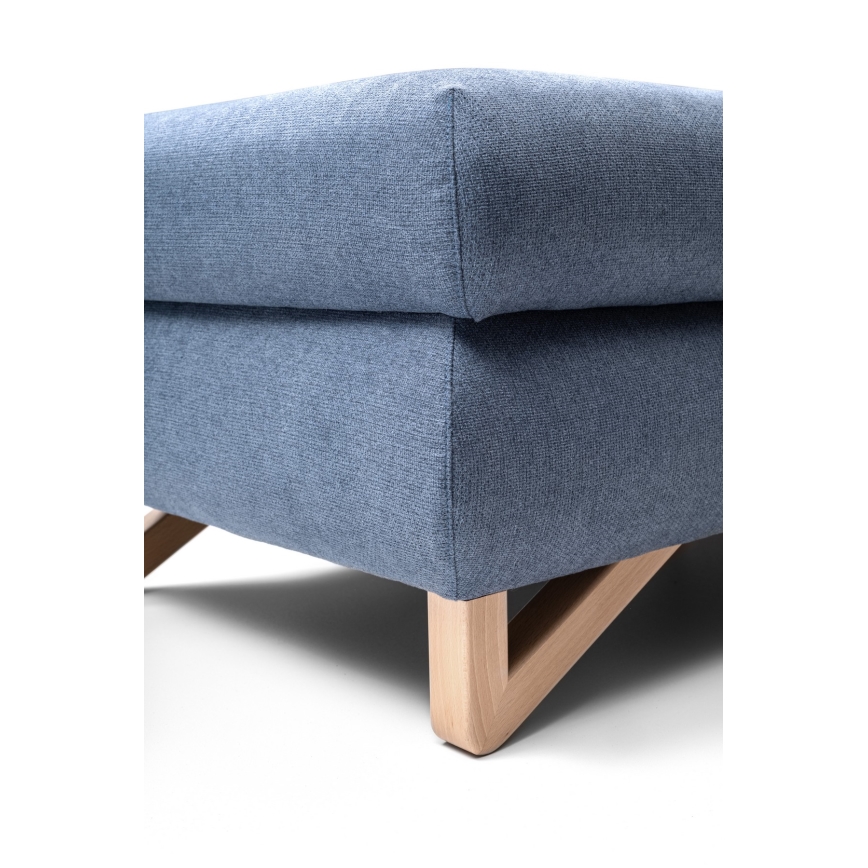 Pufe AVESTA 63x95 cm azul