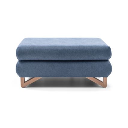 Pufe AVESTA 63x95 cm azul