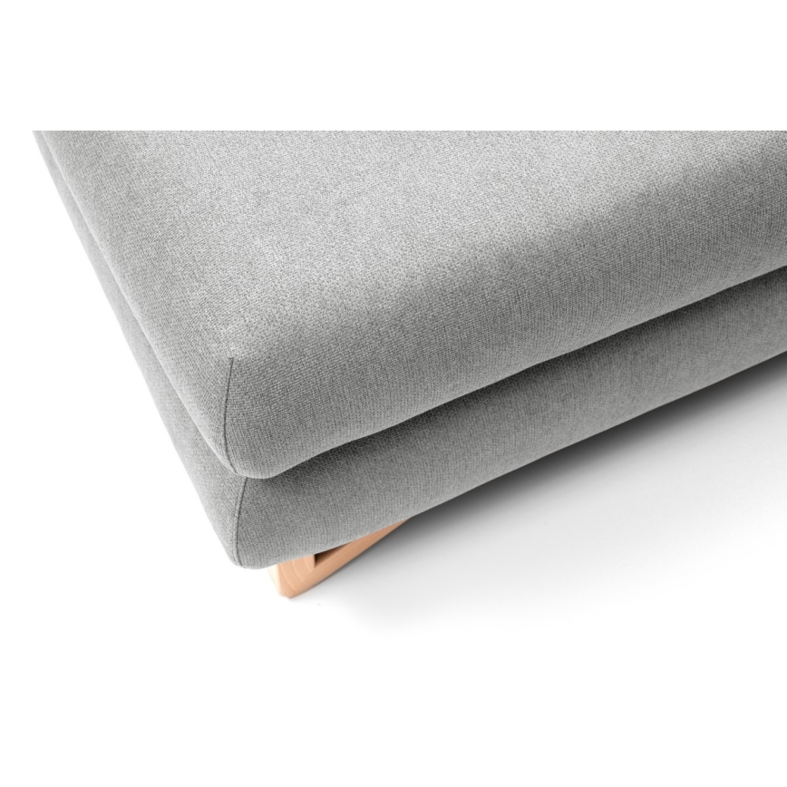 Pufe AVESTA 63x95 cm cinzento