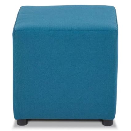 Pufe CHOE 46x46 cm azul