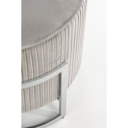 Pufe CRICKET diâmetro 40 cm cinzento