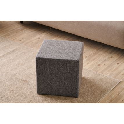 Pufe CUBI 40 x 40 cm antracite