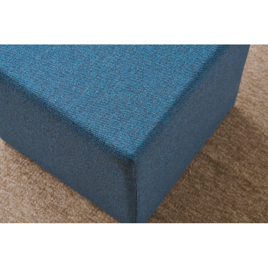 Pufe CUBI 40x40 cm azul