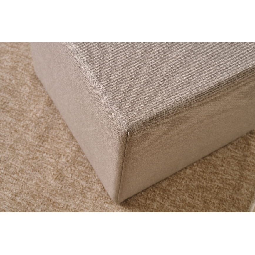 Pufe CUBI 40x40 cm bege