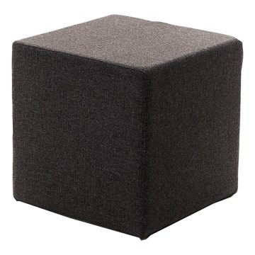 Pufe CUBI 40x40 cm castanho escuro