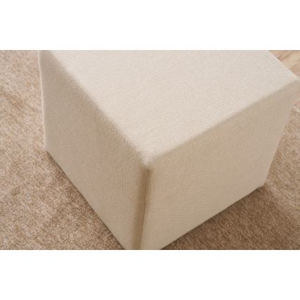 Pufe CUBI 40x40 cm creme