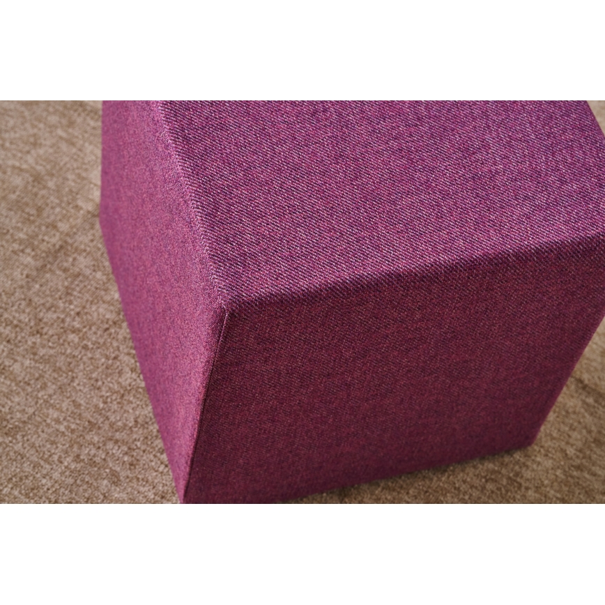 Pufe CUBI 40x40 cm rosa