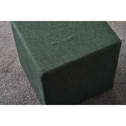 Pufe CUBI 40x40 cm verde